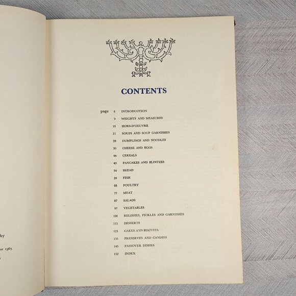 Jewish Cooking For Pleasure Molly Lyons Bar-David Vintage Hardcover Cookbook - Picture 3 of 8